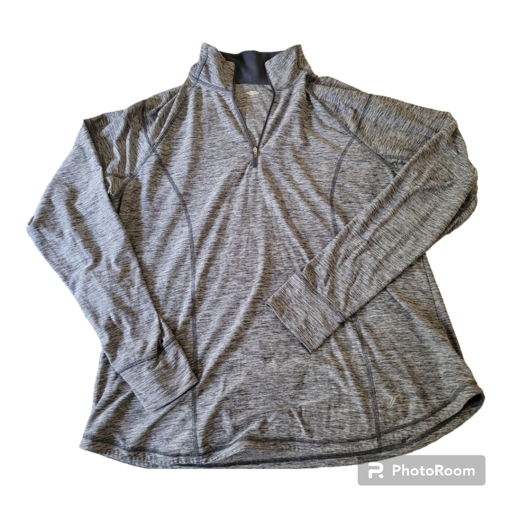 3 for $30💥 Old Navy half zip, long‎ sleeve top, grey